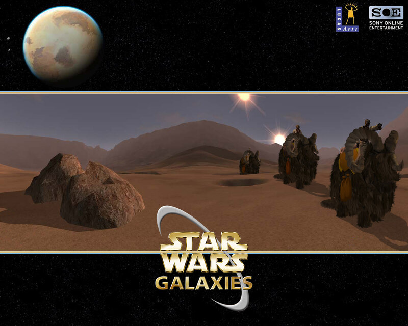 Star Wars Galaxies game scene
