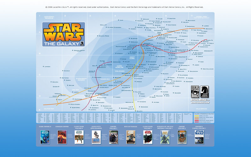 Star Wars Galaxy Map