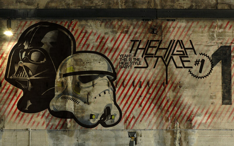 Star Wars graffiti art