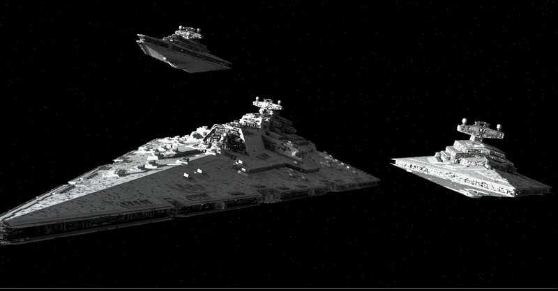 Star Wars Imperial fleet
