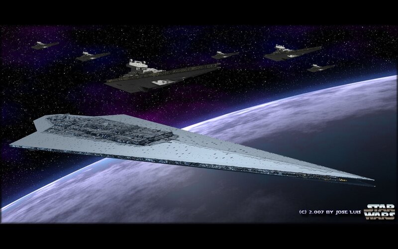 Star Wars Imperial fleet