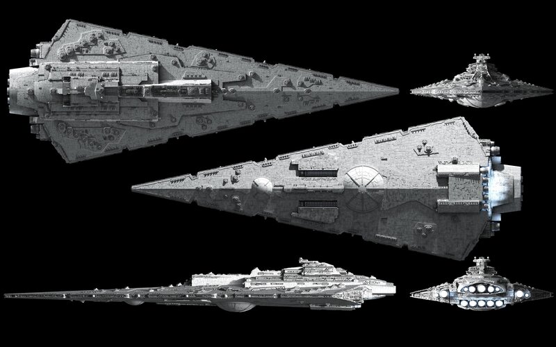 Star Wars Imperial Star Destroyers