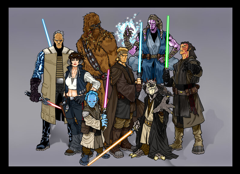 Star Wars Jedi group