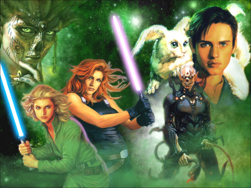 Star Wars Jedi Knights artwork