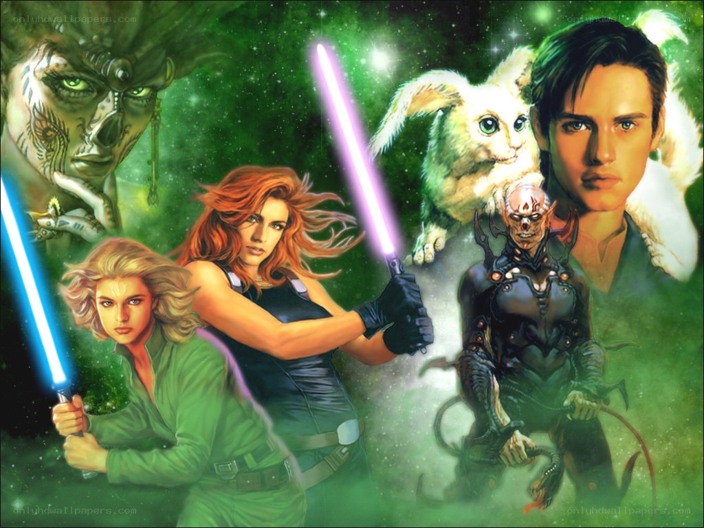 Star Wars Jedi Knights artwork