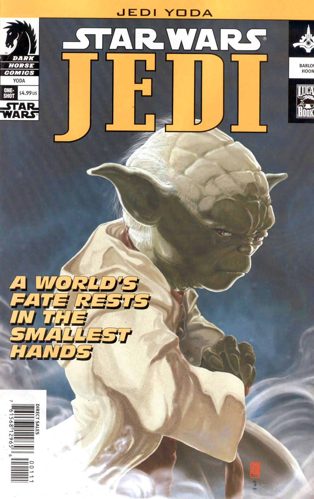 Star Wars Jedi Yoda comic cover
