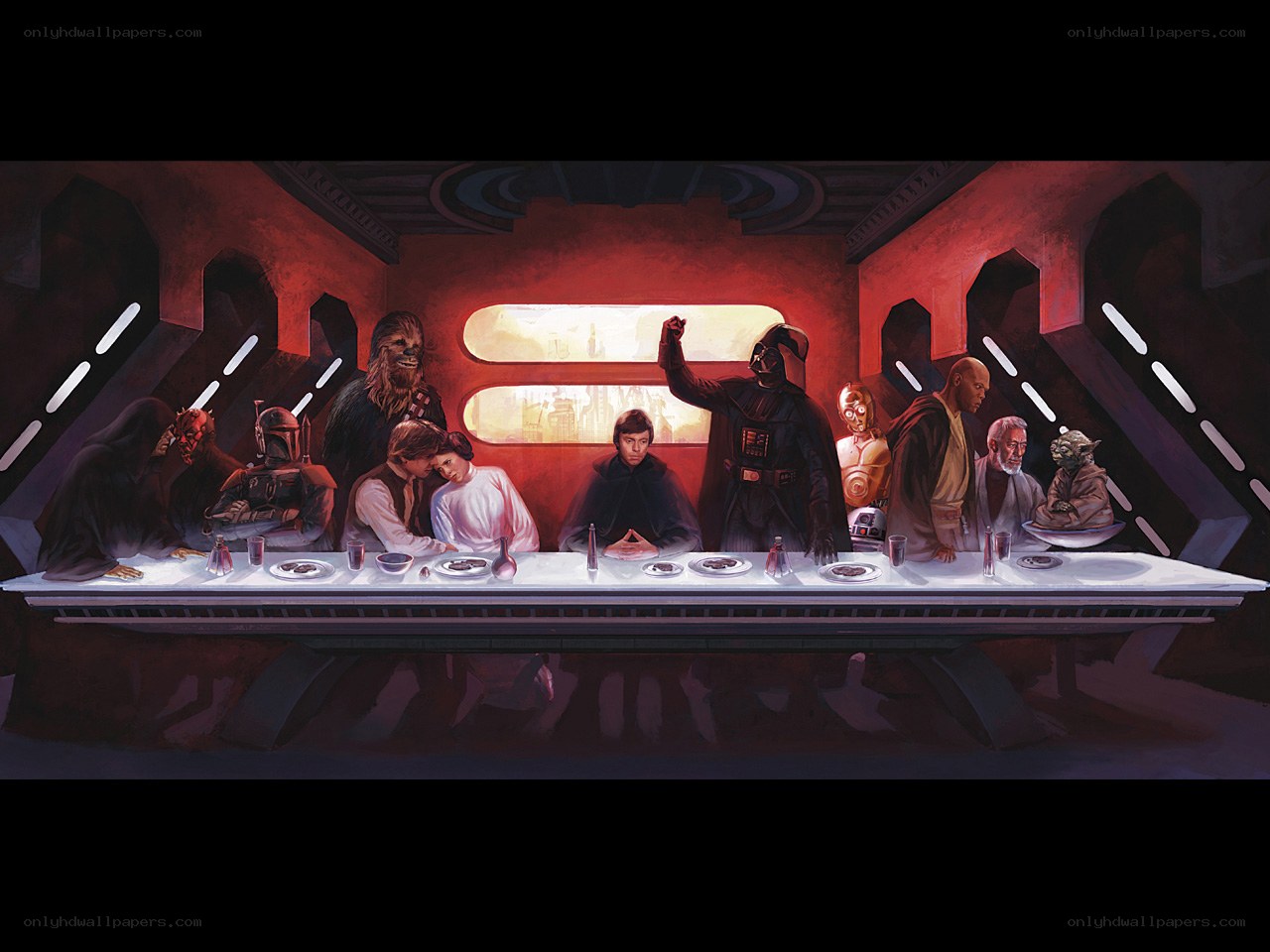 Star Wars Last Supper