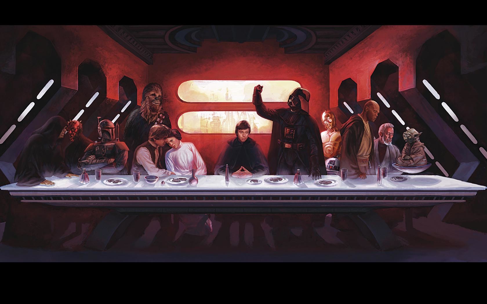 Star Wars Last Supper