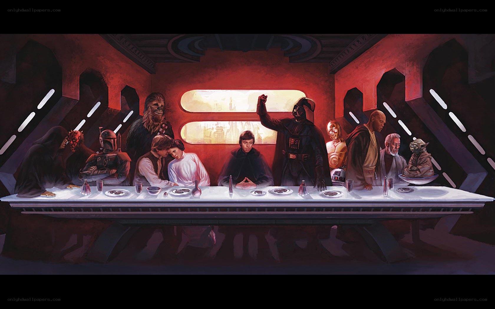 Star Wars Last Supper