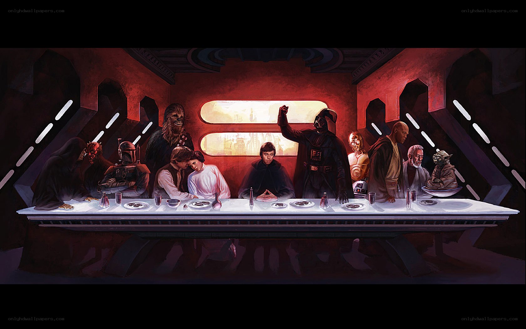 Star Wars Last Supper