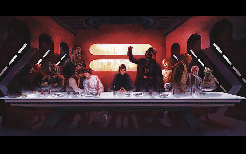 Star Wars Last Supper