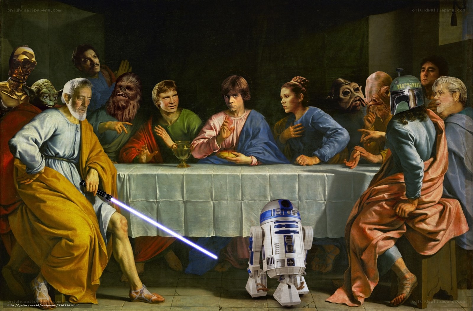 Star Wars Last Supper