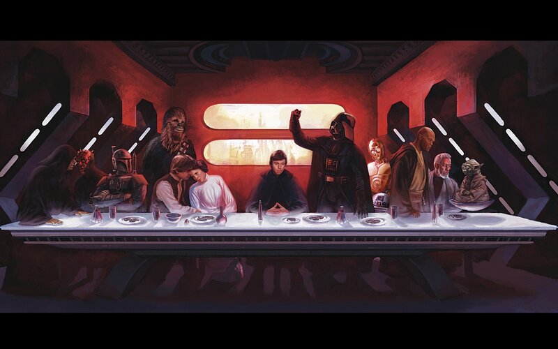 Star Wars Last Supper