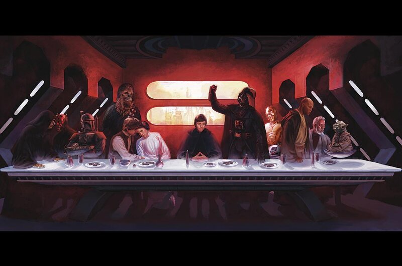 Star Wars Last Supper