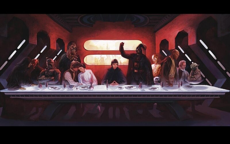 Star Wars Last Supper