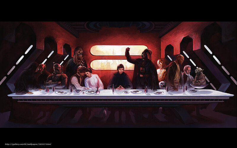 Star Wars Last Supper