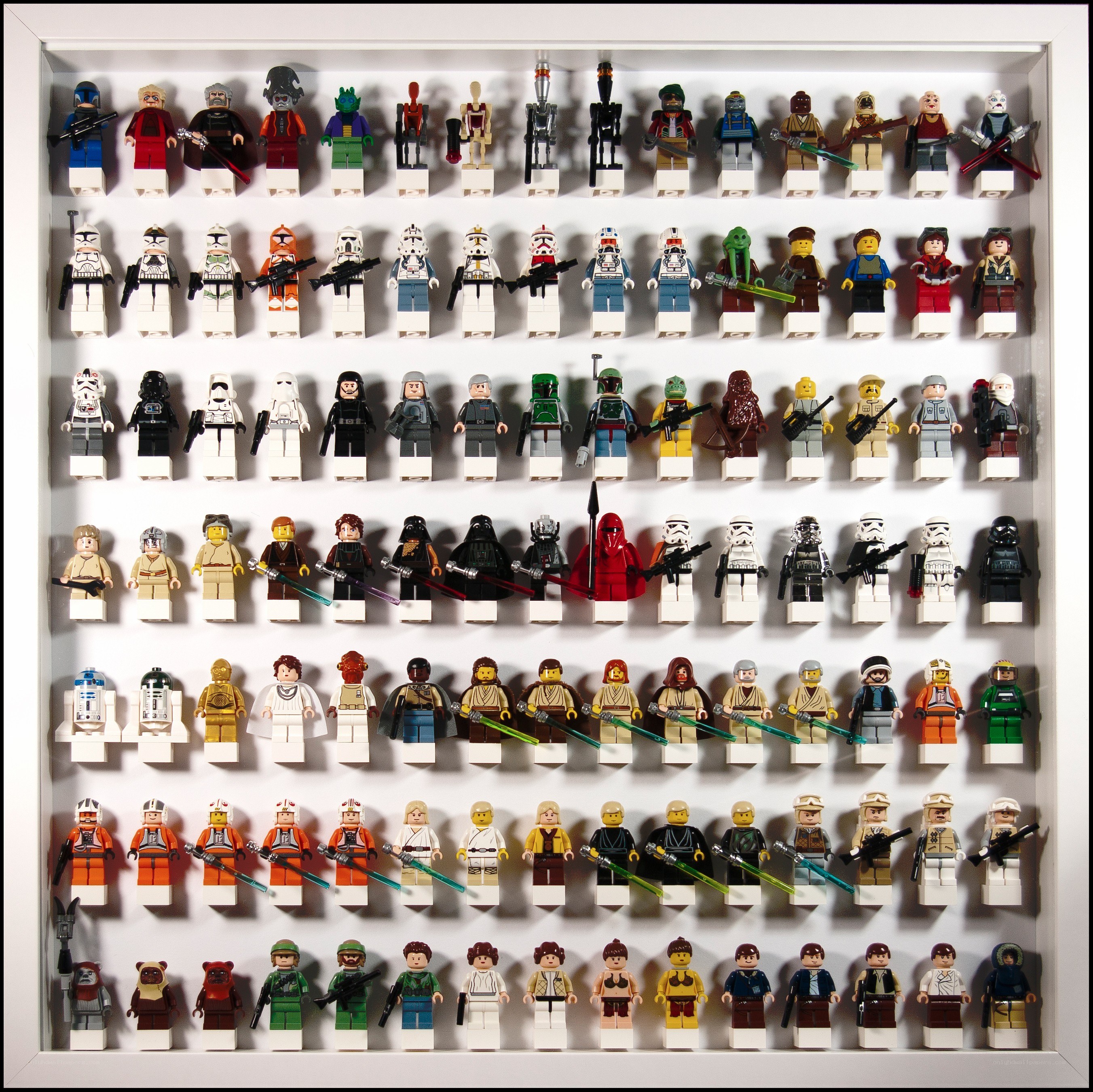 Star Wars LEGO minifigure collection