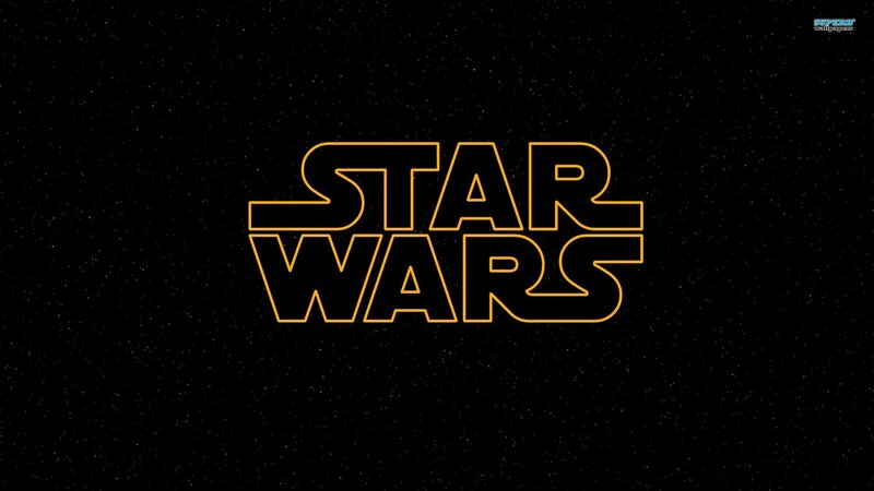 Star Wars Logo — Black, Cosmic