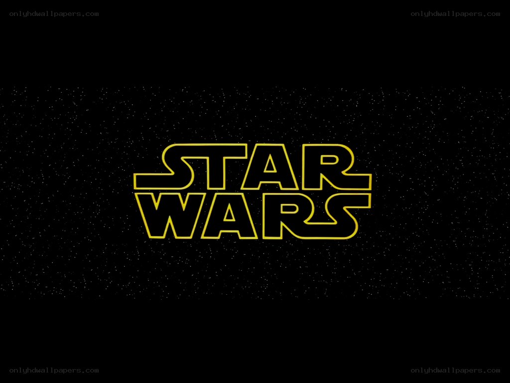 Star Wars logo on starfield