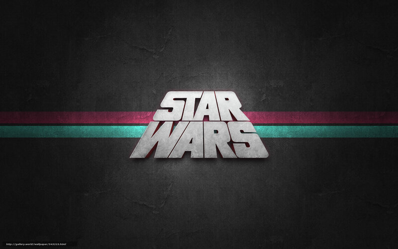 Star Wars logo wallpaper