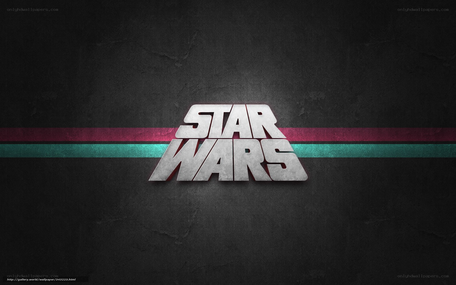 Star Wars logo wallpaper