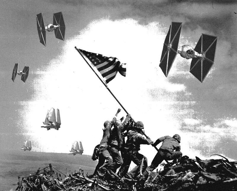 Star Wars meets Iwo Jima