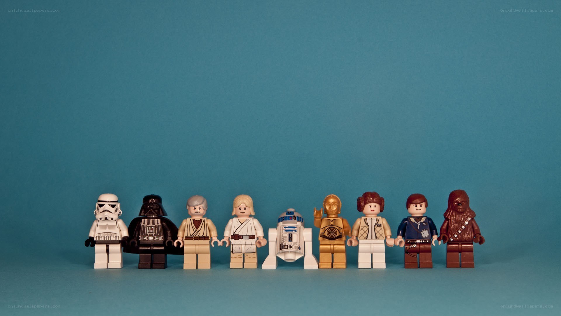 Star Wars minifigures lineup