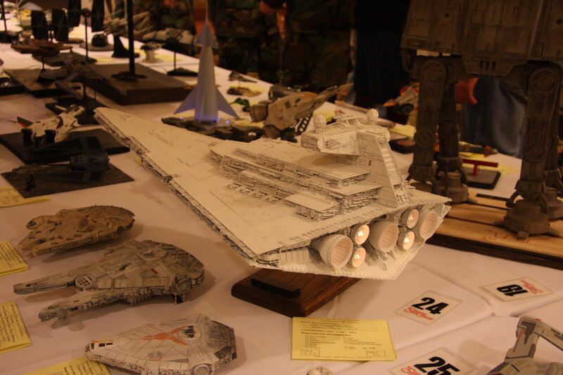 Star Wars model display
