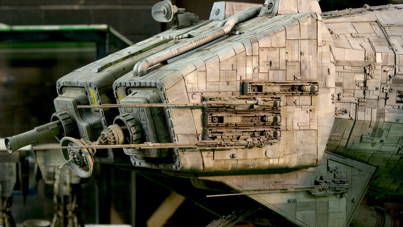 star wars model ship