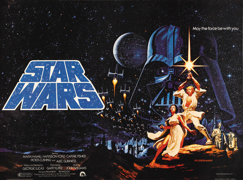 Star Wars movie poster