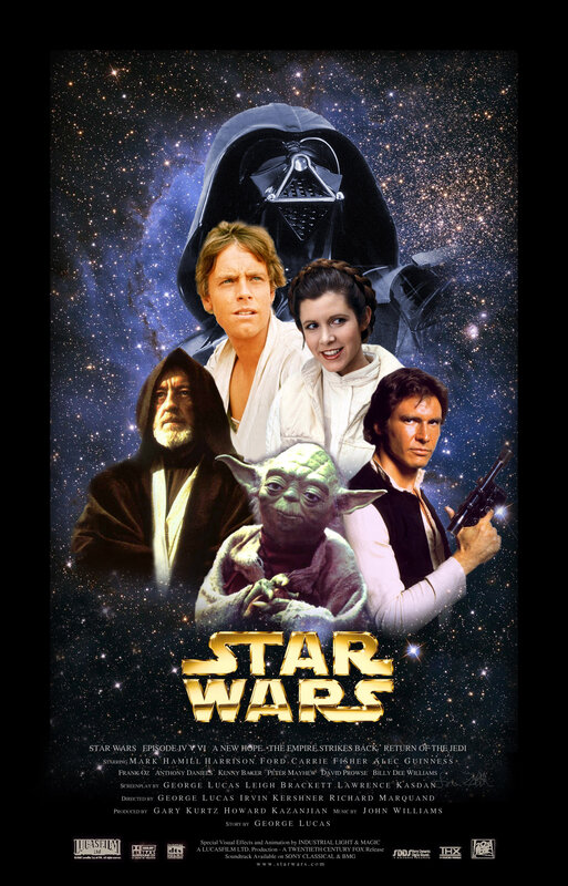 Star Wars movie poster