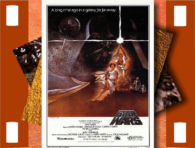 Star Wars Movie Poster — Black
