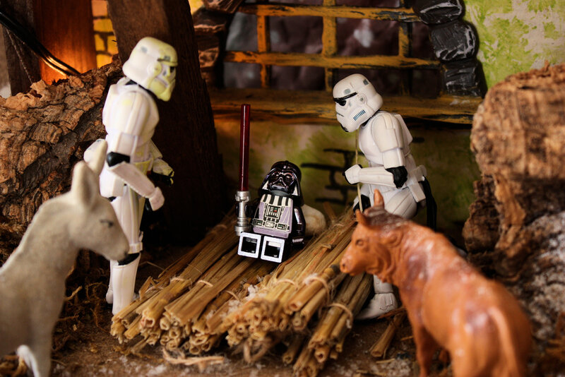 Star Wars nativity scene