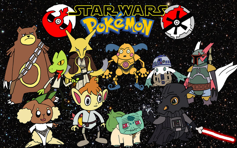 Star Wars Pokemon crossover