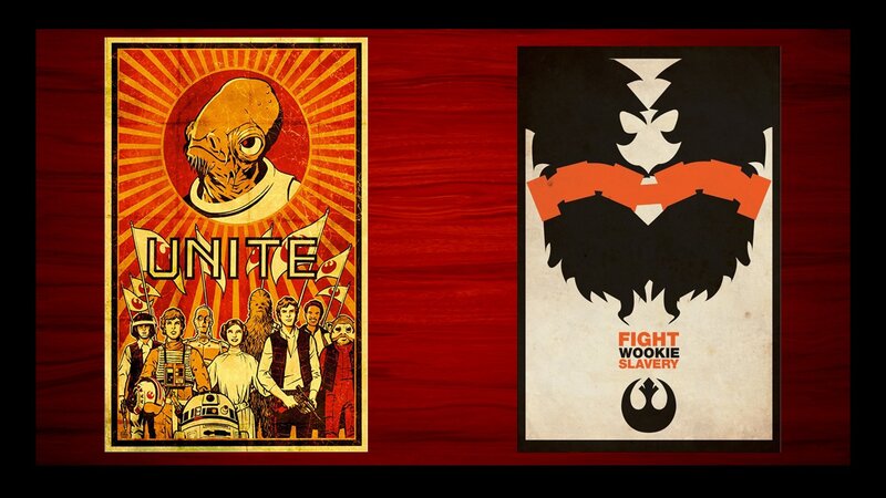 Star Wars propaganda posters