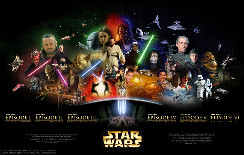 Star Wars Saga Poster