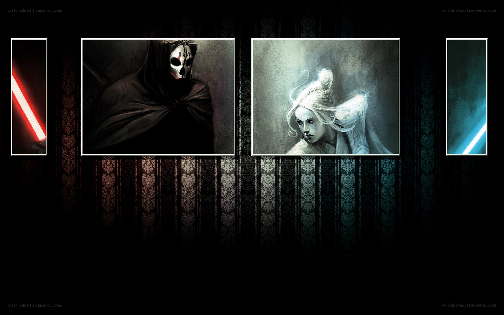 Star Wars Sith and Jedi art