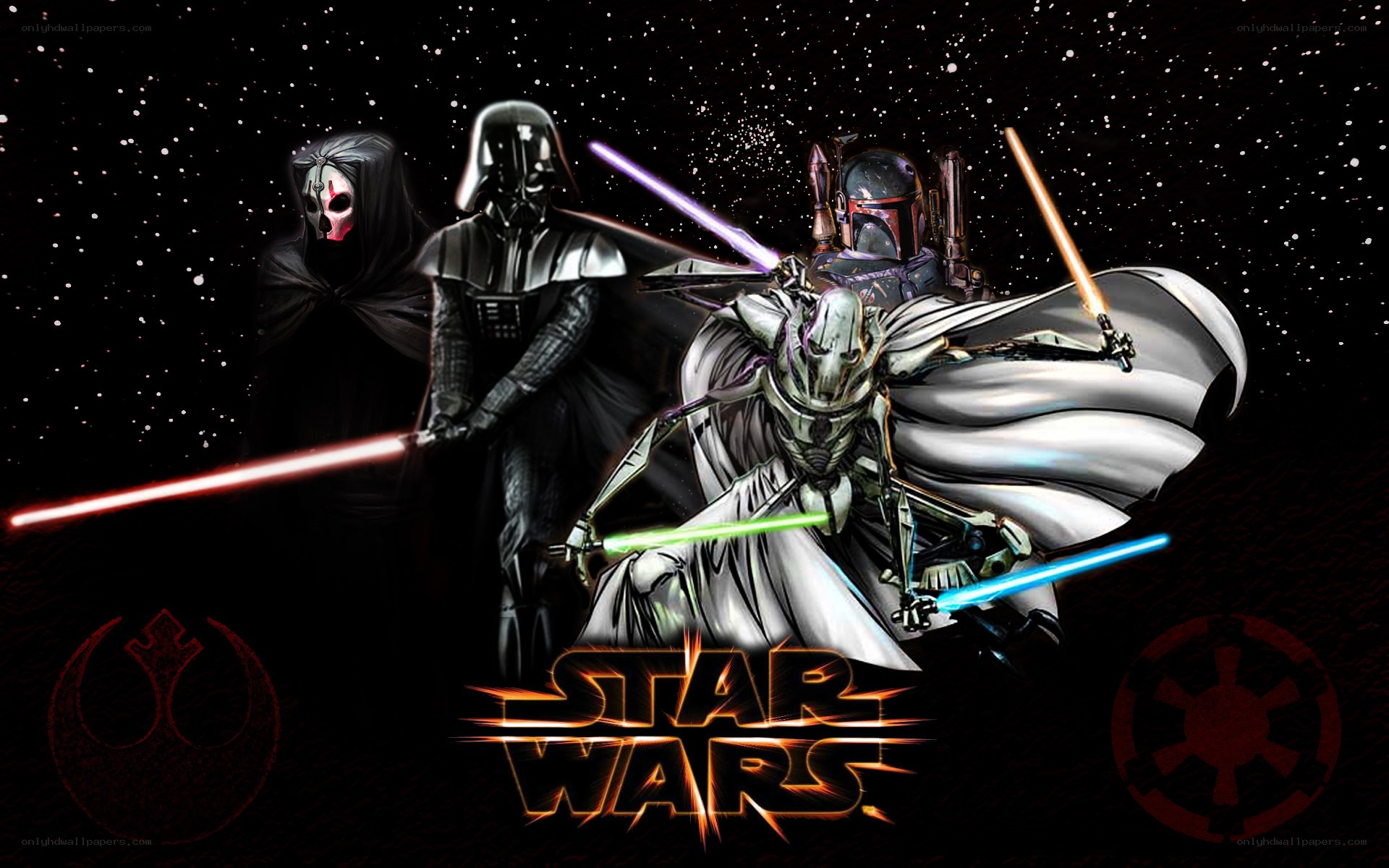 Star Wars Sith characters