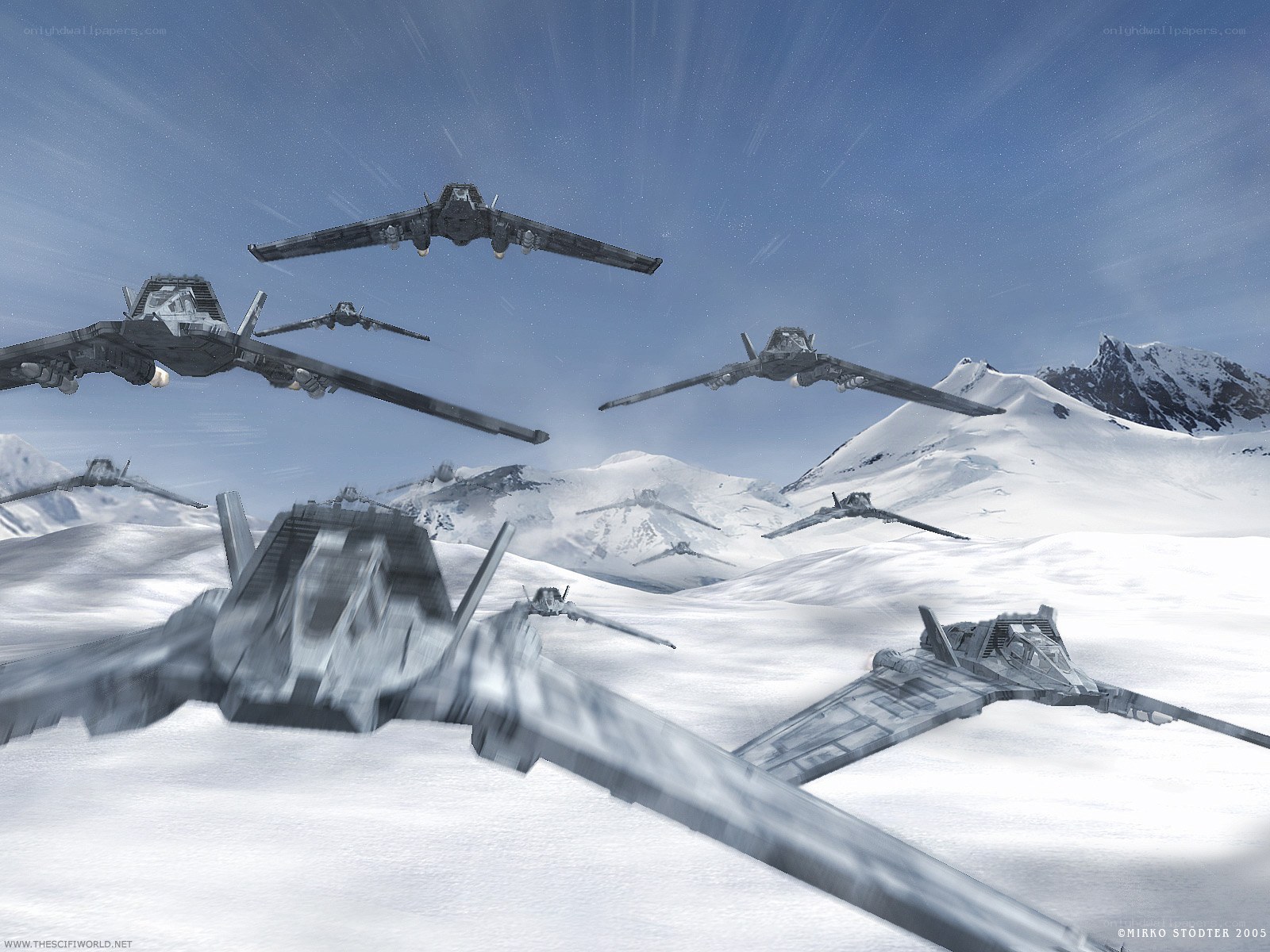 Star Wars snowspeeder squadron