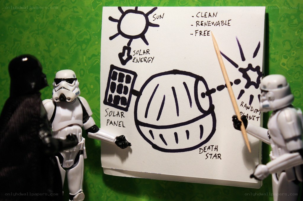 Star Wars solar energy presentation