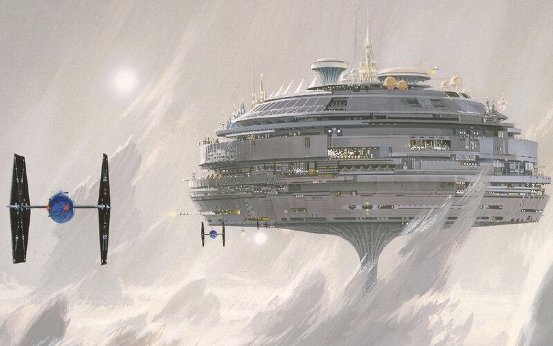 Star Wars space station concept