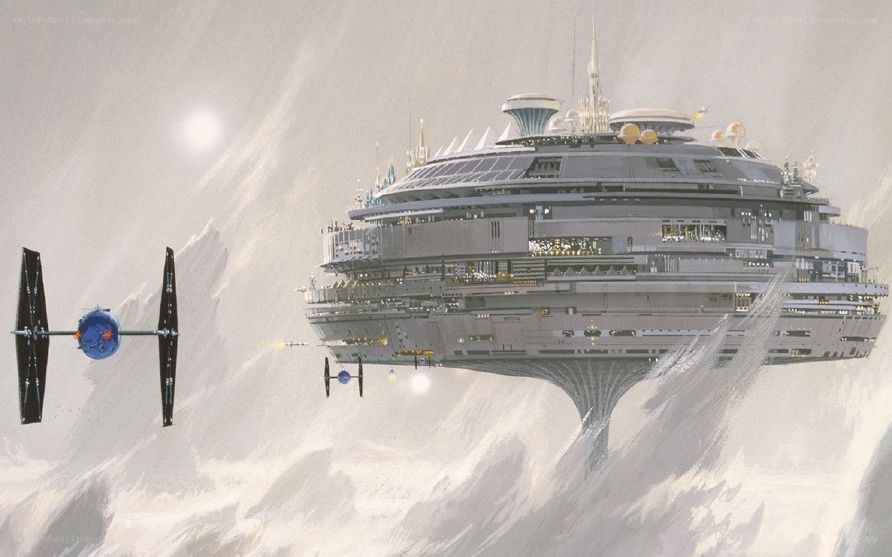 Star Wars space station concept