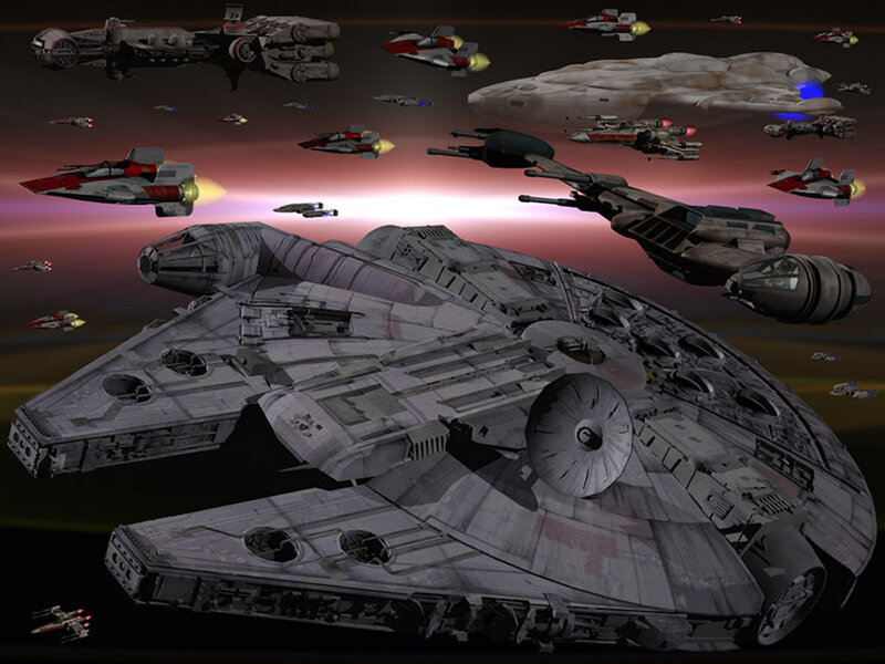 Star Wars spacecraft fleet