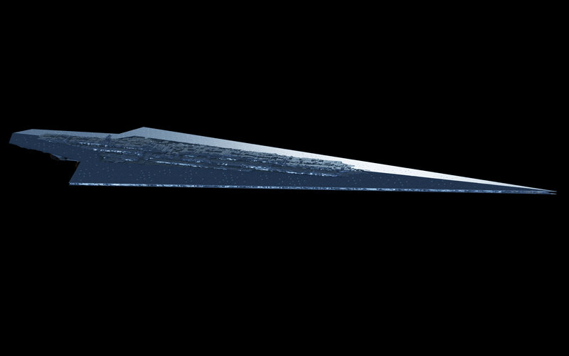 Star Wars Star Destroyer — Black