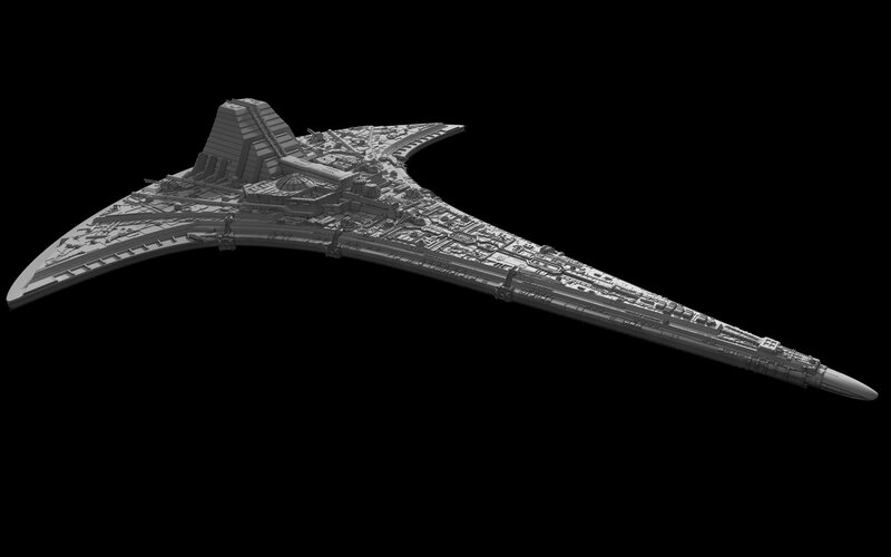 Star Wars Star Destroyer model