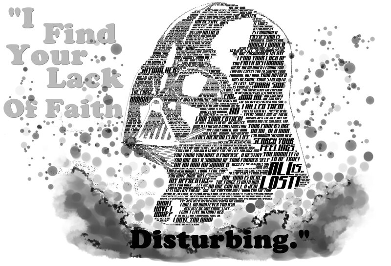 Star Wars text art