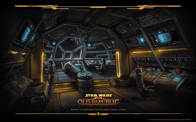 Star Wars: The Old Republic cockpit