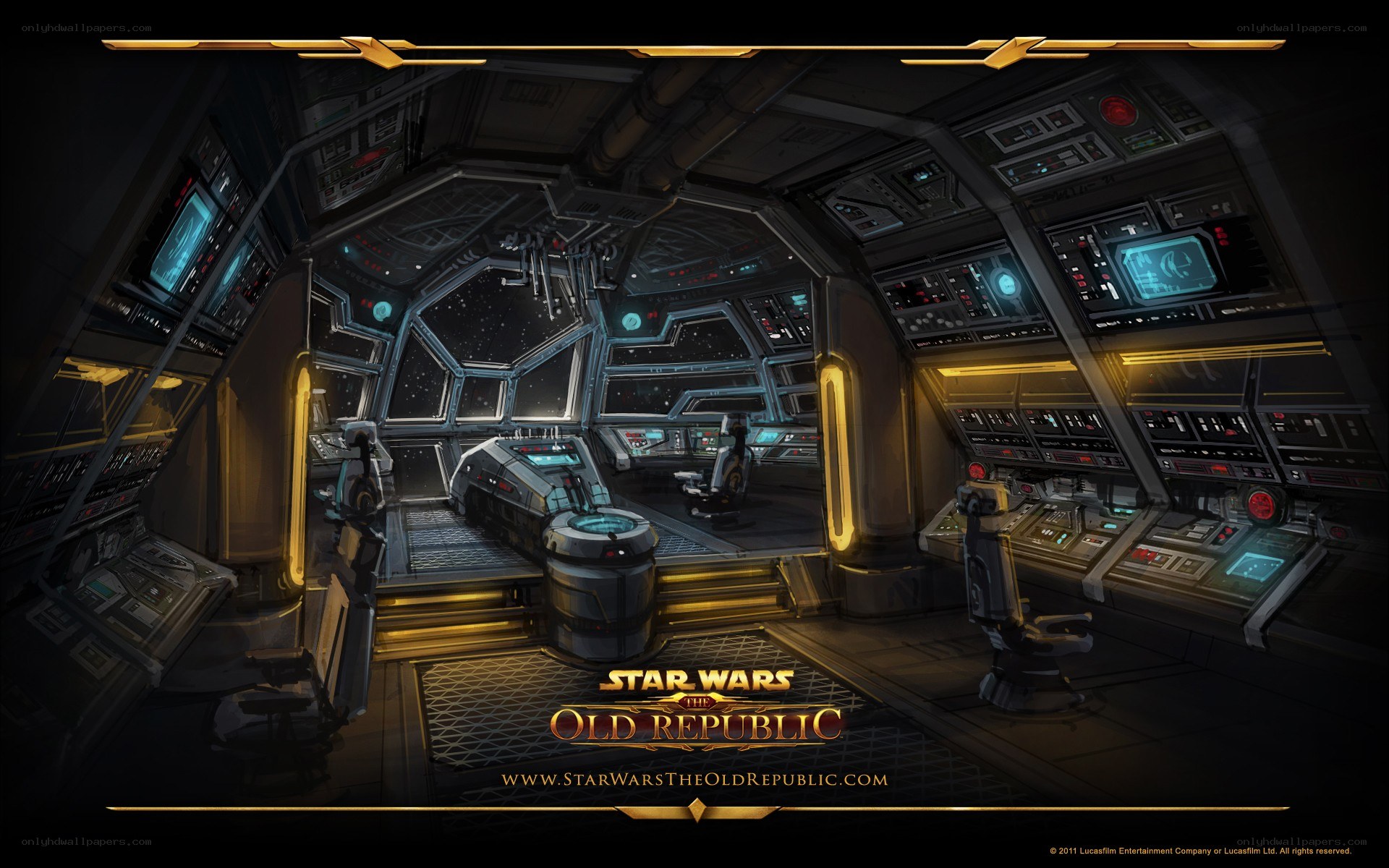 Star Wars: The Old Republic cockpit