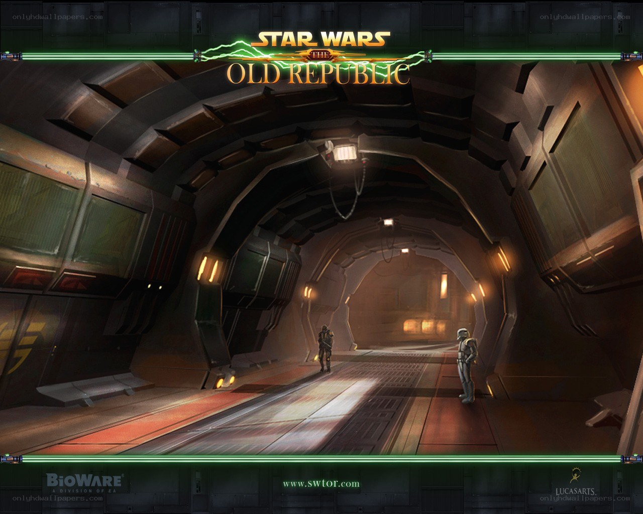 Star Wars: The Old Republic corridor