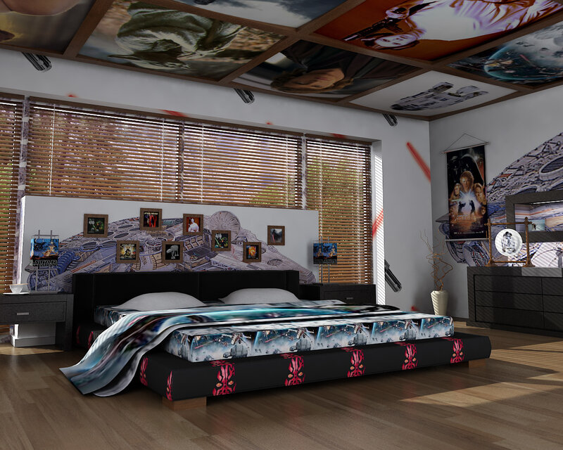 Star Wars themed bedroom
